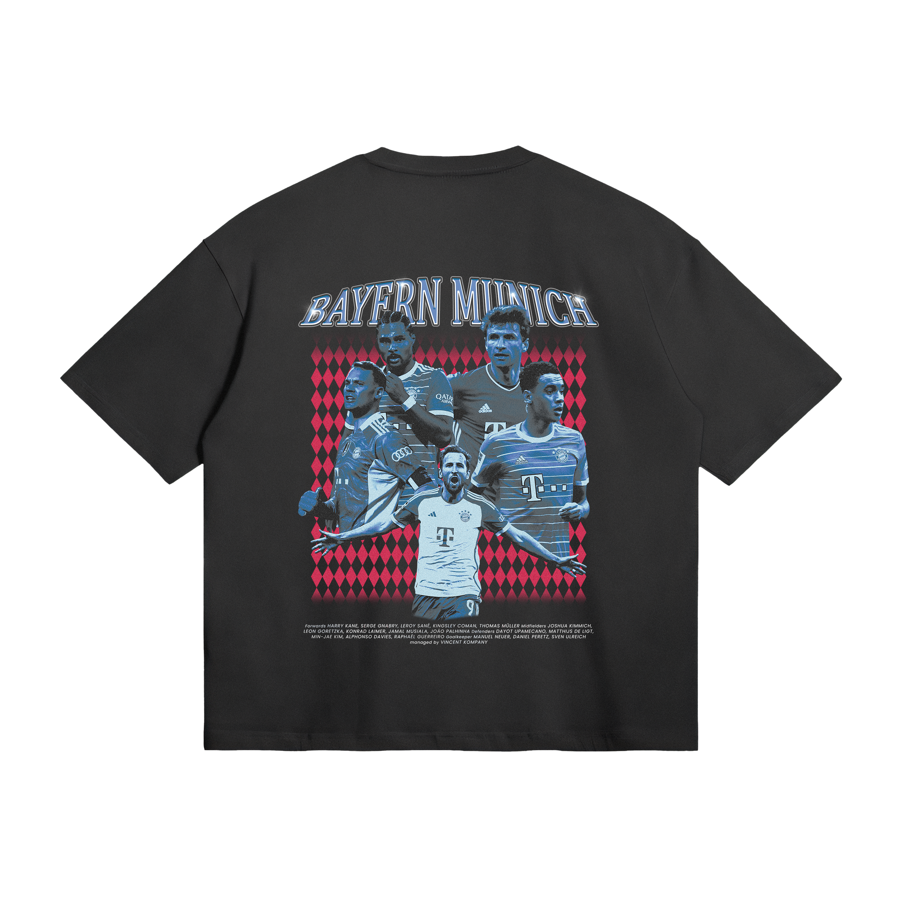 FC BAYERN MUNICH - BOXY TEE – Azzublu™ FC BAYERN MUNICH - BOXY TEE – Azzublu™